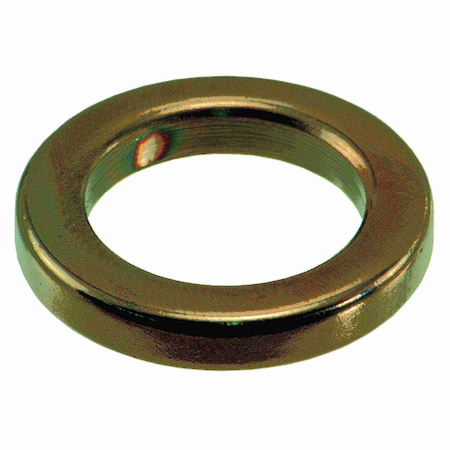 Midwest Fastener Round Spacer, Black Chrome Steel, 1/8 in Overall Lg, 1/2 in Inside Dia, 5 PK 34087